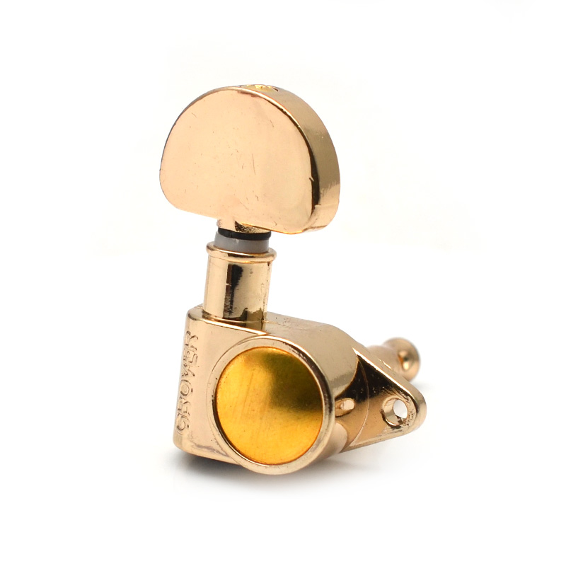 Guitar Sealed Fan-shaped Tuning Pegs Tuner Machine Heads for Acoustic Electric Guitar Guitar Parts Black/Gold/Chrome