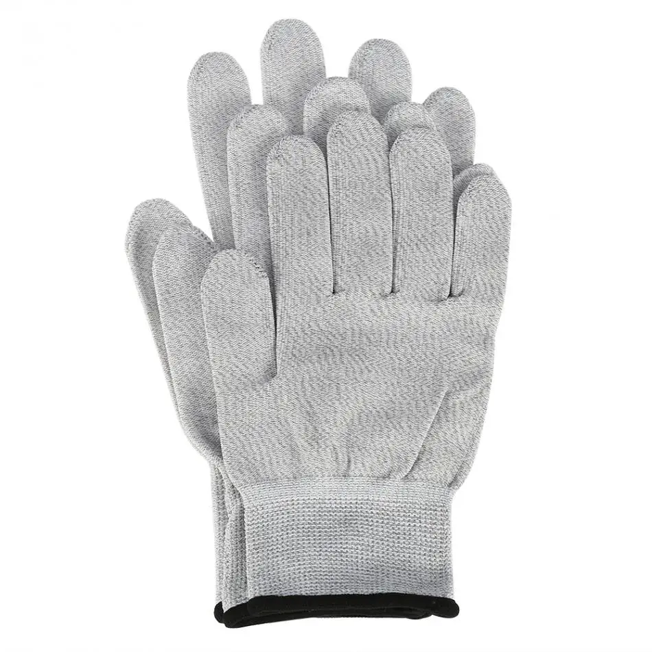 aaa Conductive Tens hine Pair Gloves Facial Massager Electro Therapy Electrode Hand Massage Electrotherapy Wires de therapy