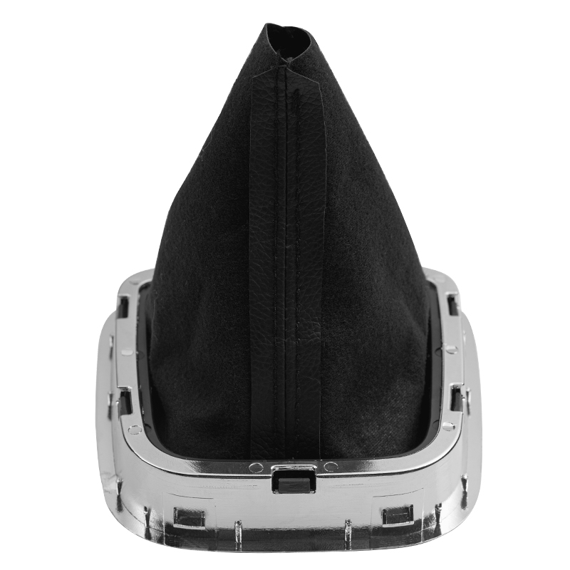 5/6 Speed Car Gear Stick Shift Knob Leather Gaiter Boot Cover For VW POLO 6C (2011-2019) Manual Lever Pen Handle Ball 13962