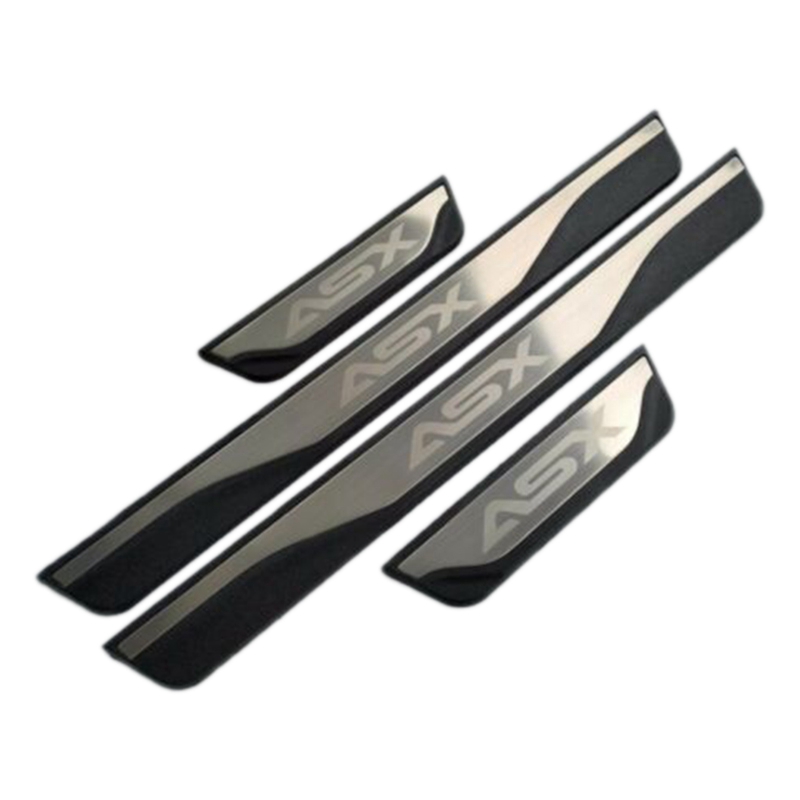 for Mitsubishi ASx Auto Accessories 2010 2019 Door Sill Protector Scuff Plate
