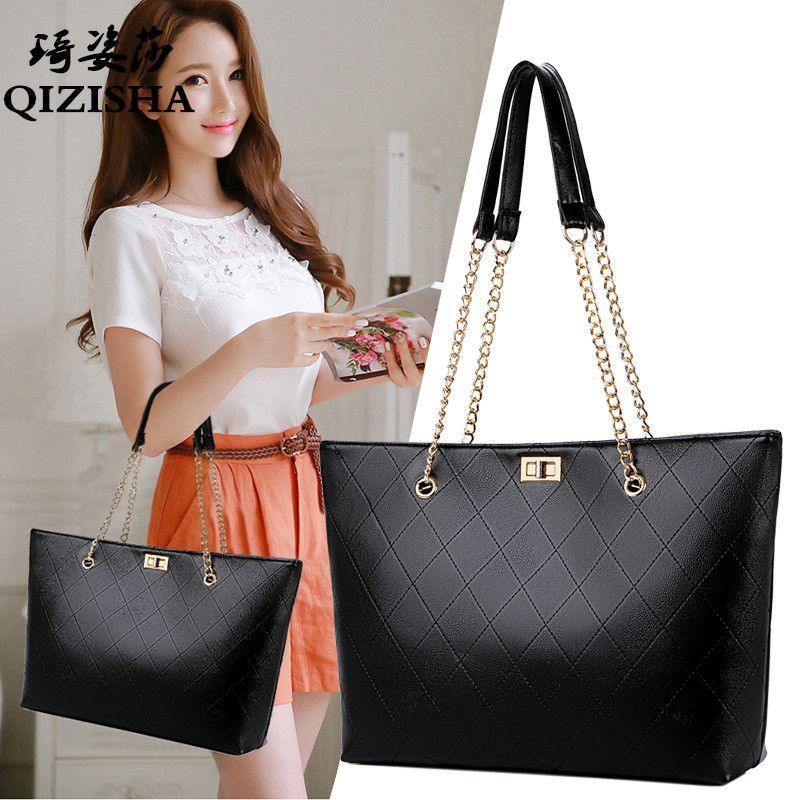 New Versatile Chain Carrying Large Capacity Single Shoulder Designer Tote Bag 250324