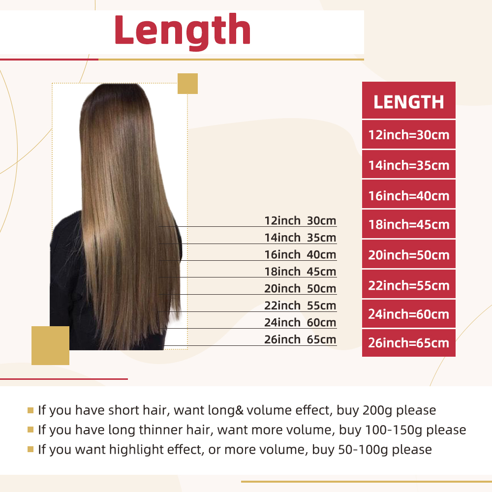 Moresoo Human Hair Bundles Ombre Sew in Extensions Remy Brazilian Hair Natural Straight 100G Hair for Women 100% Real Human Hair