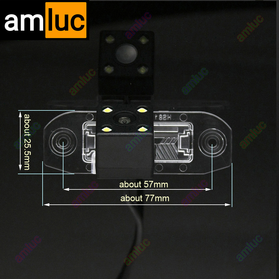 for Voo S80L /S40L/S80/S40/S60/V60/XC90/XC60/Car Rearview Backup Camera new Vehicle Backup 2025 License Plate Cameras LED Night Vision