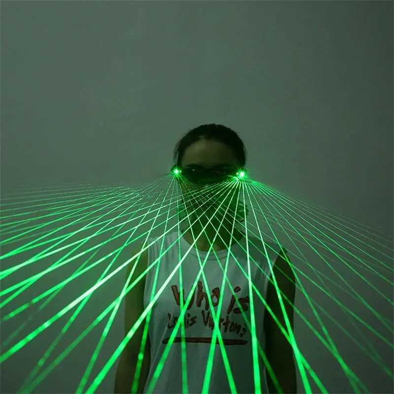 Led Rave Toy RGB Bar Laser Party Light Glasses DJ Beam Glasses Portable Party Stage Lighting Bar Nightclub Disco Light Party LED Light 240410