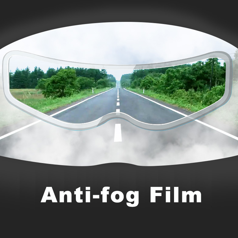 Motorcycle Helmet Anti-Fog Rainproof Film Durable Nano Coating Sticker Anti-Fog Film Safety Driving Moto Helmets Accessories
