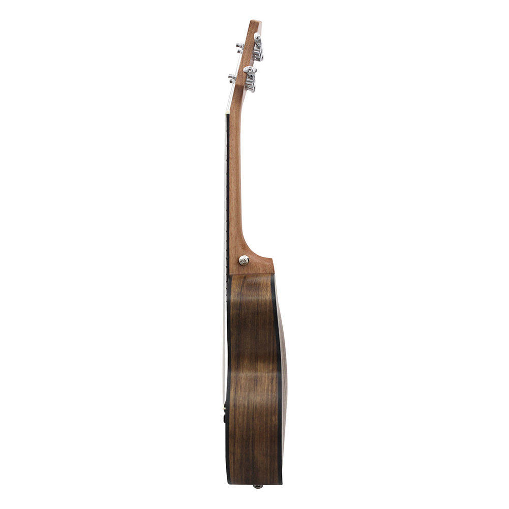 21/23/26inch Walnut Wood Ukulele Guitar 4 Strings Wooden Hawaiian Guitar Musical Acoustic Instrument