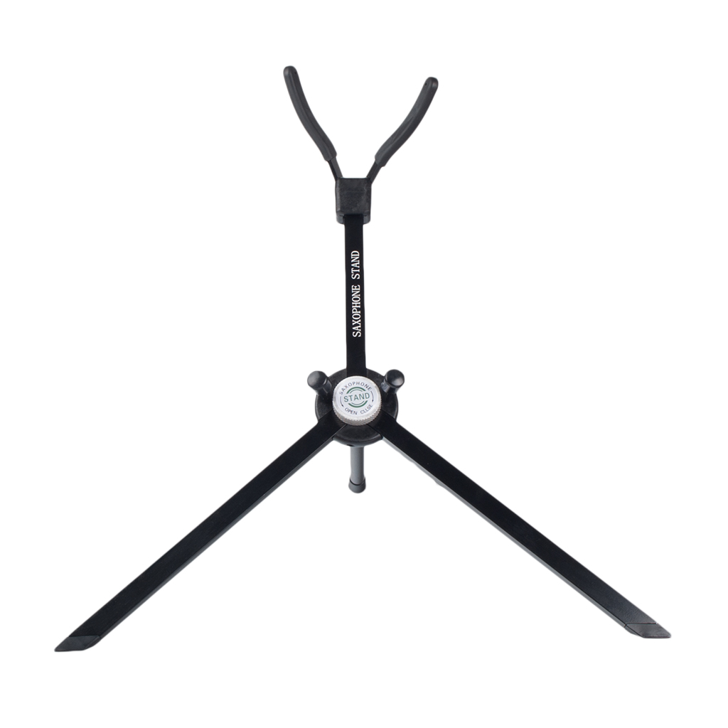 Foldable Soprano/Alto/Tenor Saxophone Stand Tripod Flute Clarinet Rest Holder Base Bracket Woodwind Instruments Stands Hanger
