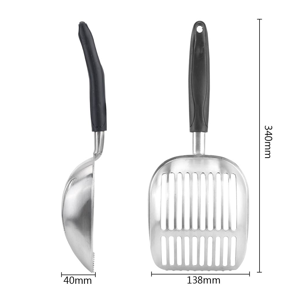 For Dog Cat Clean Feces Supplies Cat Litter Shovel Pet Products Cat Sand Cleaning Metal Scoop Pet Cleanning Tool