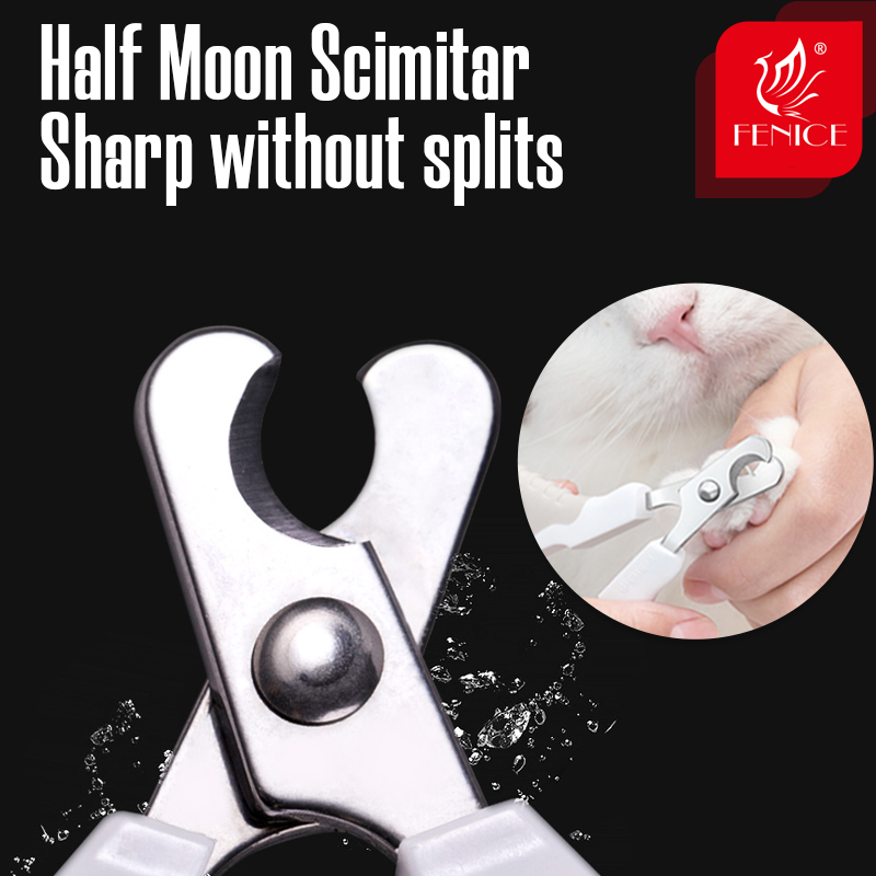 Fenice Pet Nail Scissors Dog Cat Nail Claw Grooming Scissors Pet Nails Clipper Trimmer Supplies For Dog Cat Bird Rabbit