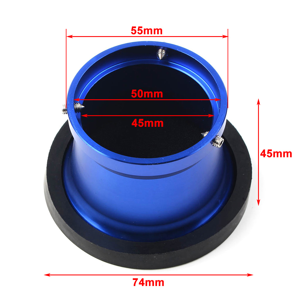 1pcs 50mm Motorcycle Carburetor Air Filter Horn Cup new With Net Funnel Velocity Stacks Cover For Carb 2025 PWK21/24/26/28/30 & PE28/30