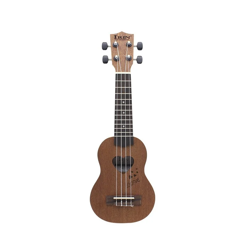 17 Inches Mini Ukulele Light Waist Couple Guitar Uke Sapele Spruce Instrument Ukulele Bag Included Guitar Musical Instruments