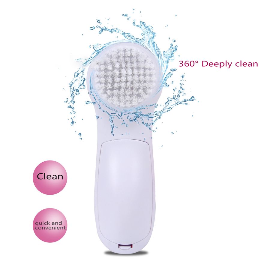a b LAIKOU Electric in Facial Cleanser Wash Face Cleaning Mini Skin Pore Cleaner Beauty Body Massage brush hine Cleang Mi Sk he