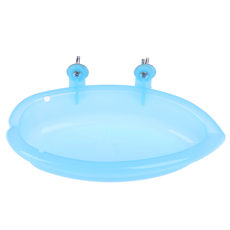 1pcs Parrot Bathtub Pet Cage Accessories Bird Bath Shower Box Bird Cage