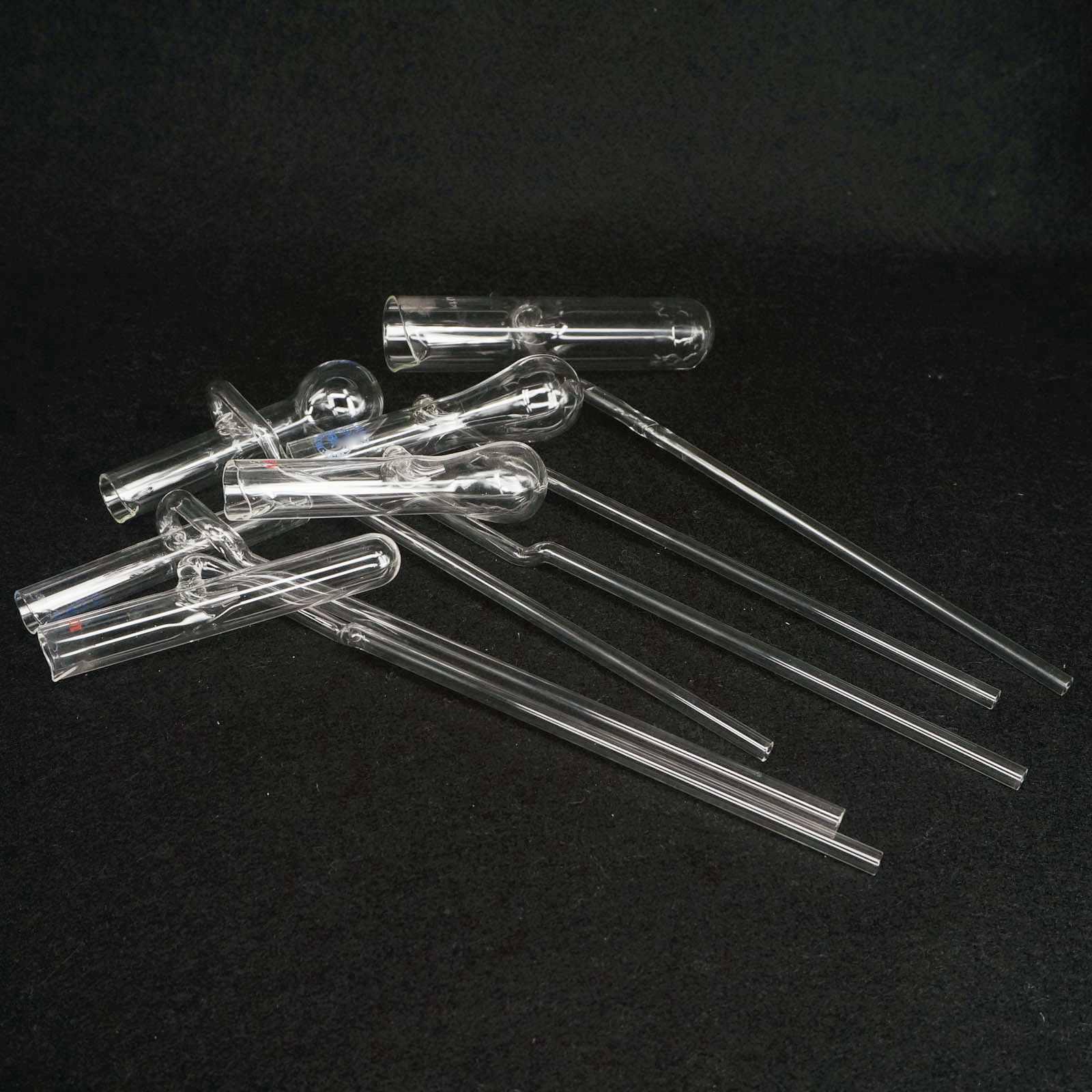 5ml 10ml 15ml 20ml 25ml 30ml 40ml 50ml Borosilicate Glass Automatic Filling Tube Liquid Test Tube With Spout Lab Ware