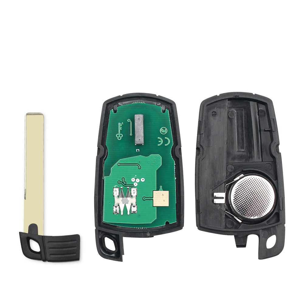 KEYYOU For BMW E60 E61 E70 E71 E72 E81 E82 E87 E88 Fob PCF7945 Chip KR55WK49123 315MHz/433Mhz/868MHz 3 Buttons Car Remote Key