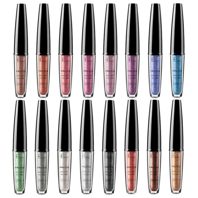 f Shimmer Waterproof Glitter Liquid Eyeliner Metallic Color Pearlescent Eye Liner Penci Long lasting Eyes Makeup Comestic s