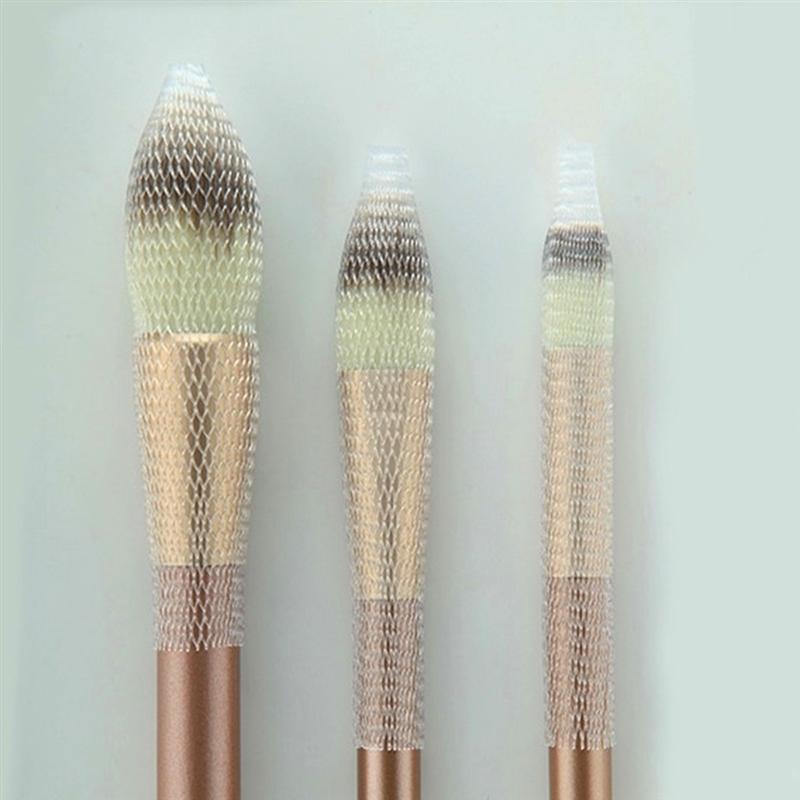 c f Set Brush Eye Eyeliner Makeup Kit Beauty Caps Concealer Tool Angled Defining Liner Applicator Eyeshadow liner shadow