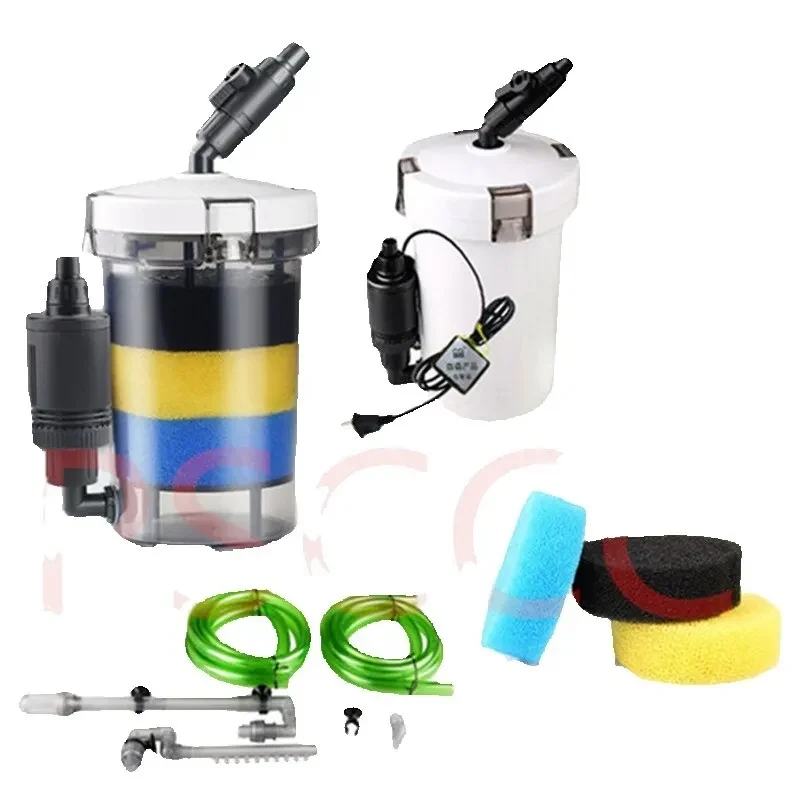 SUNSUN HW-602B HW-603B Super Quiet 6W 400L/H Aquarium Fish Tank External Filter Canister Outer filtration system EW602B EW603B