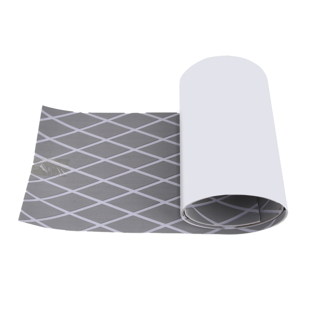 190cm Boat Flooring Mat EVA Faux Teak Decking Sheet Boat Deck Mat Decking Sheet Yacht Flooring Anti Skid Mat Self Adhesive Pad
