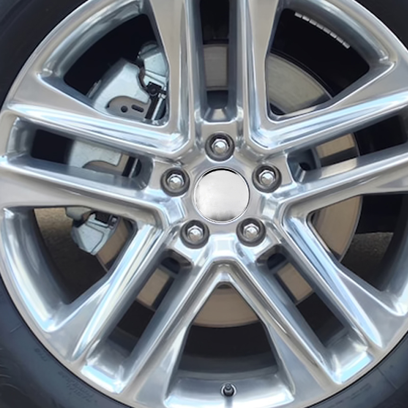 4pcs 60mm 50mm Car Wheel Center Hub Cover For Ranger new Fiesta Edge Rims Dustproof Cap Black Sier 2025 ABS Auto Plastic Accessroies