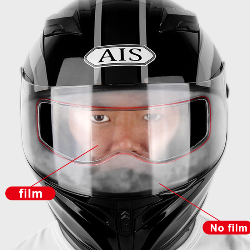 Motorcycle Helmet Anti-Fog Rainproof Film Durable Nano Coating Sticker Anti-Fog Film Safety Driving Moto Helmets Accessories
