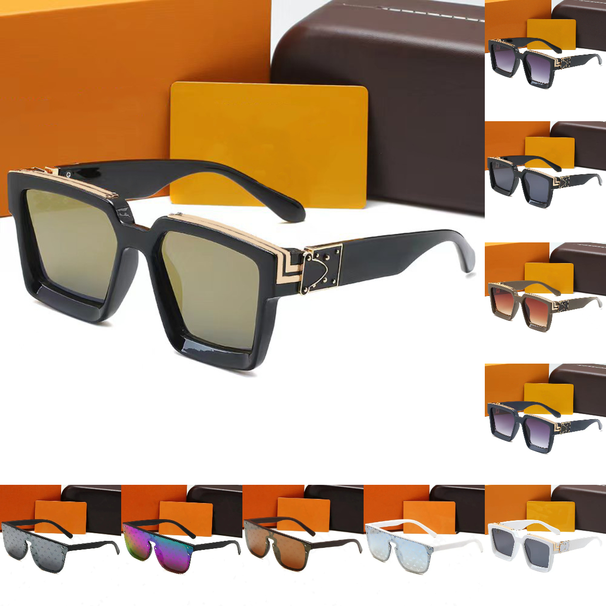 Designer sunglasses woman Luxury fashion designer for man sunglasses Bhite sunglasses Sunglass Sprots Driving Beach Traval Glasses