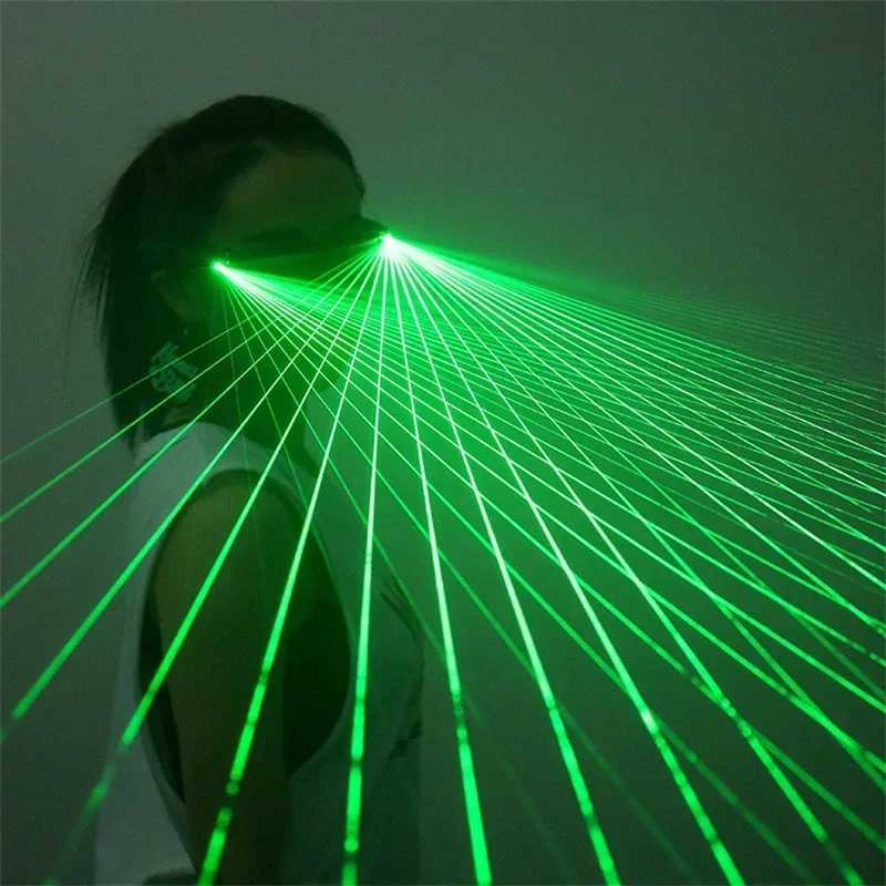 Led Rave Toy RGB Bar Laser Party Light Glasses DJ Beam Glasses Portable Party Stage Lighting Bar Nightclub Disco Light Party LED Light 240410