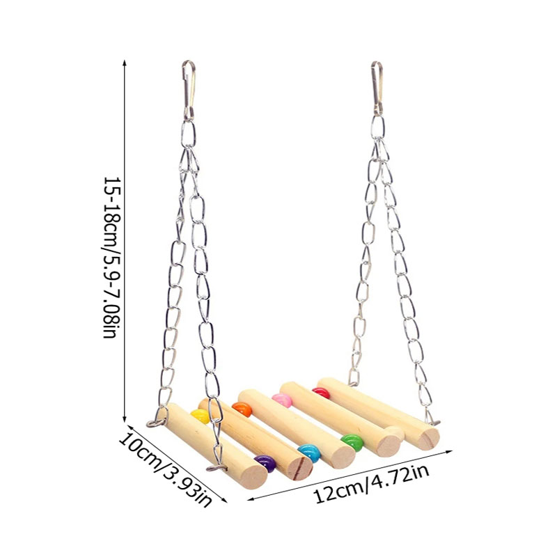 Birds Toy Pet Bird Parrot Parakeet Budgie Cockatiel Cage Hut Nest Bird Toy Hammock Swing Toy Hanging Toy Pet Supplies