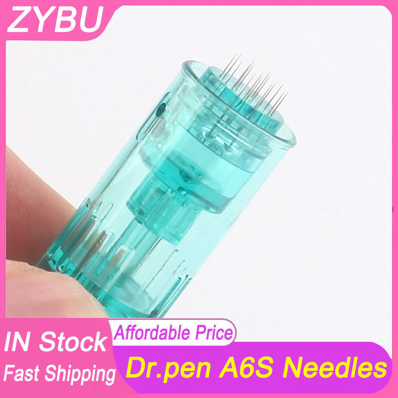 Dr Pen Ultima A6S Mirconeedling Replacement Cartridges Bayonet Slot Disposable Replacement Parts For Skin Care Dermapen 11 16 24 36 42 Pins 3D 5D Roun