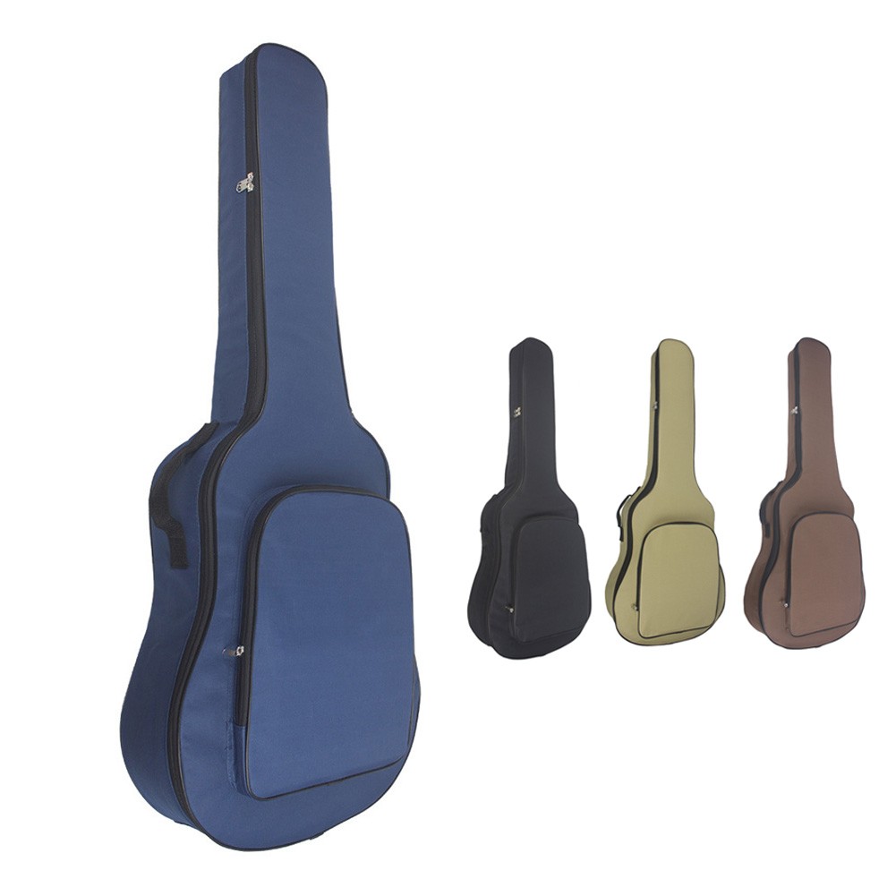 Full Size Padded Waterproof Classical Acoustic Guitar Back Bag Carry Case Holder Standard Classical Oxford Fabric Guitar Parts