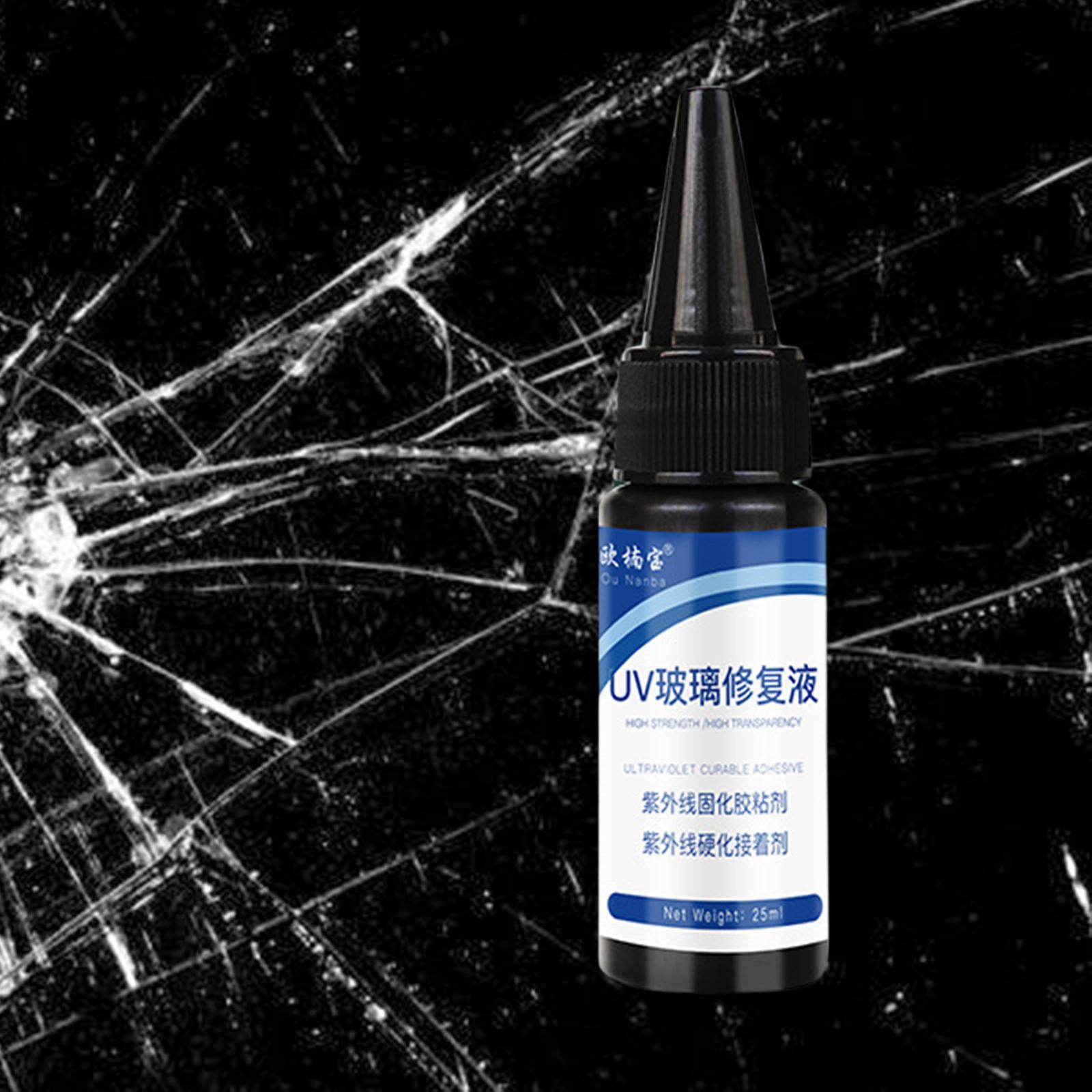 100g Car Windshield Glass Repair Kit Windscreen Repair Quick Fix Resin Glue DIY Car Window Repair Tool Window Nano Repair Liquid