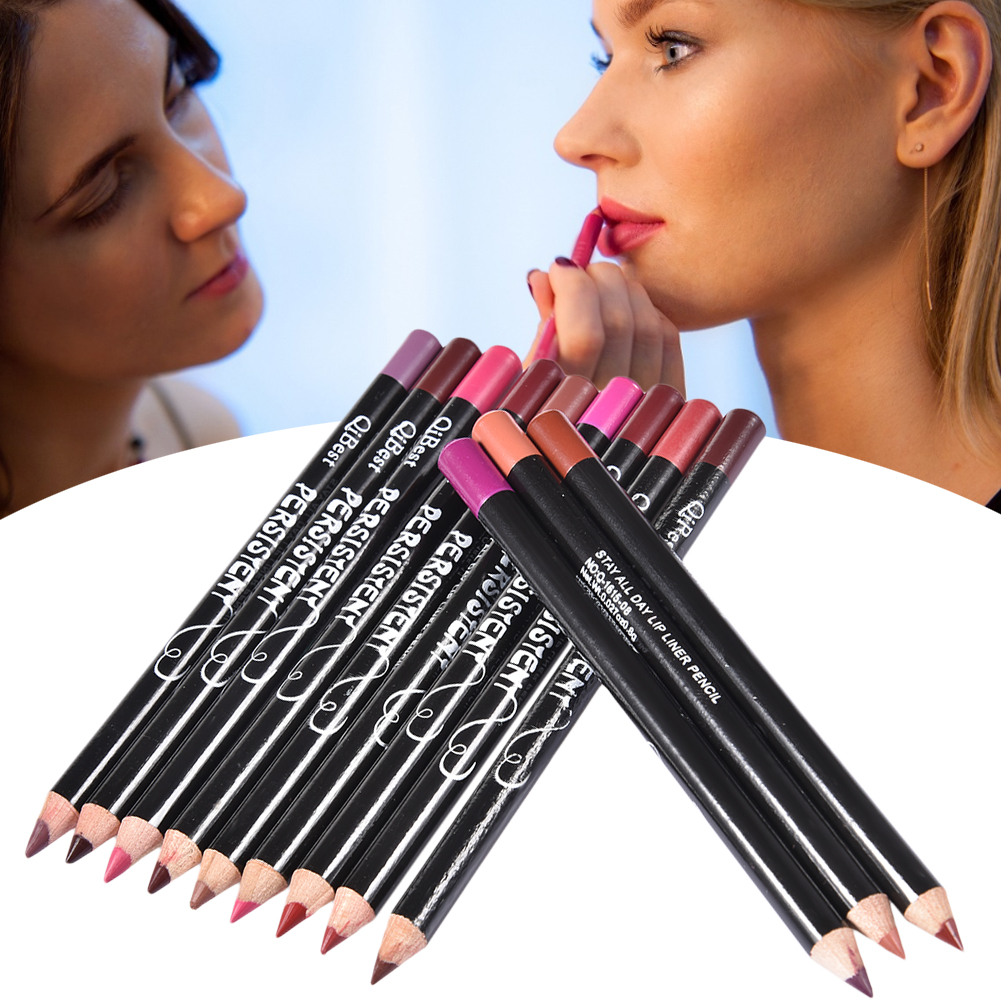 ab d Liner Pencil Colors Set Waterproof Lip Brand New Professional Long Lasting Moisturizing Lipliner Lips Makeup Tools For Women liner s