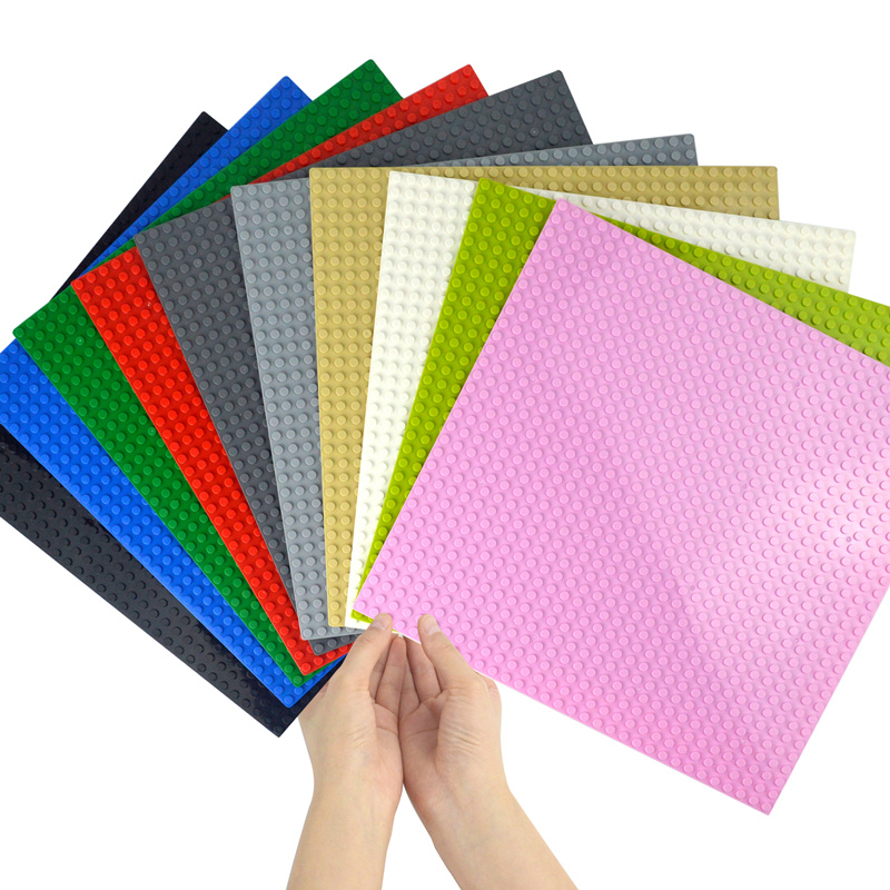 32x32 32x16 Dots Classic 3pcs Base Plates Blocks Small Size new DIY Bricks Baseplates 2025 ABS Plastic Assembly Plate Blocks For Children