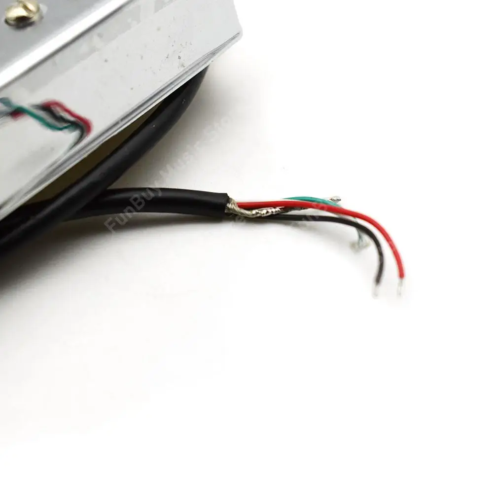 Electric Guitar Double Coil Humbucker Pickup Neck Bridge Pickup 50mm 52mm Ceramic Magnet 2 Conductor for LP Guitar