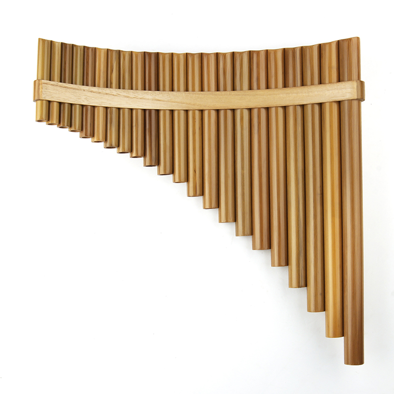 Original new Handmade Wood 2025 Bamboo Pan Flute 22 Pipes Woodwind Musical Instruments