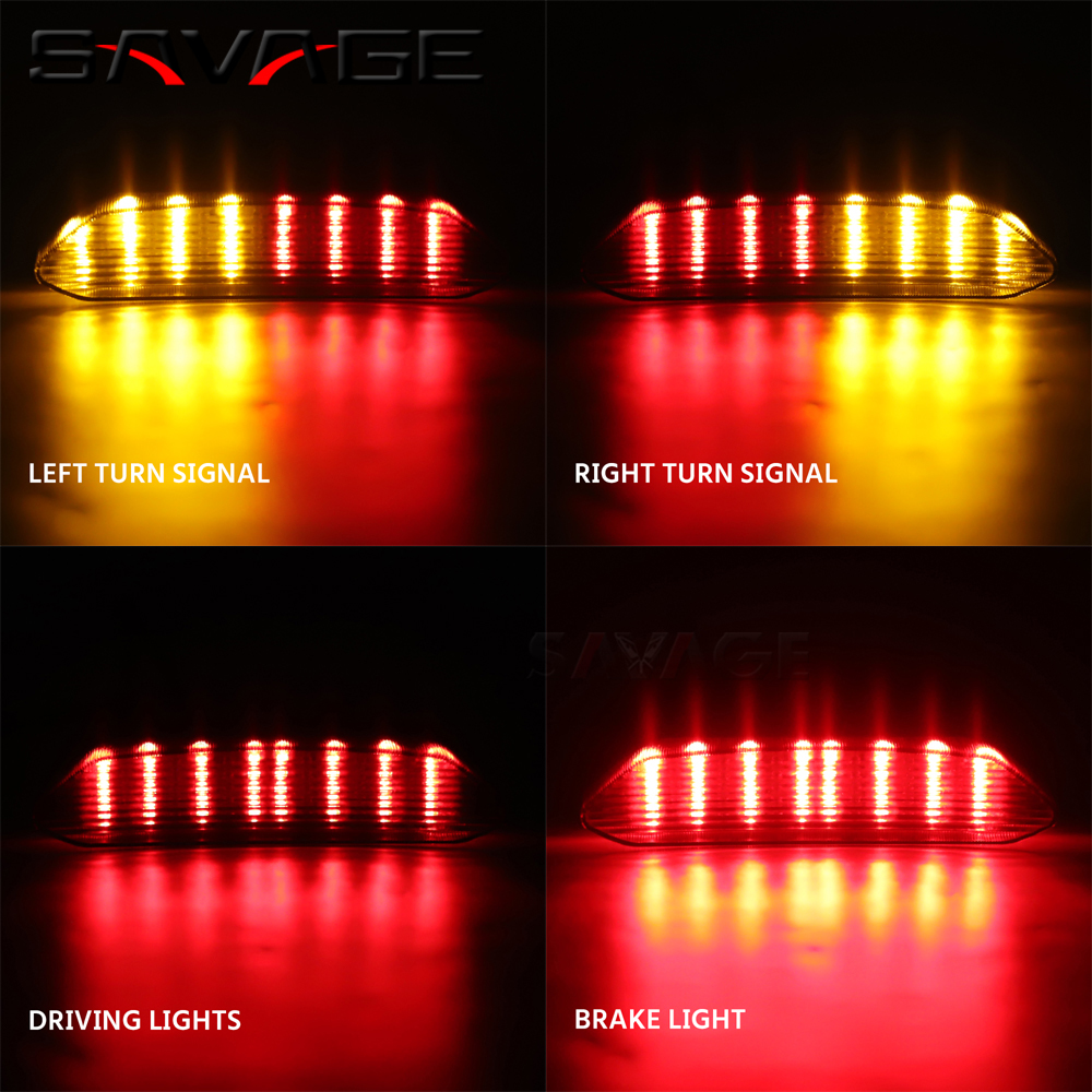 LED Tail Light new Turn Signals For YAMAHA WR250R 2009-2017 ATV GRIZZLY 2025 700 EPS 2016-2020 Blinker Lamps Motorcycle Accessories