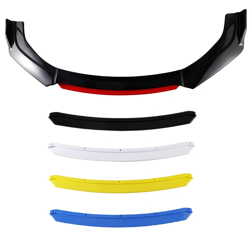 Universal Car Front Bumper Lip Splitter Universal Spoiler Diffuser Lip Kit For e46 e90 new e60 e36 2025 e39 f10 f20 car accessories