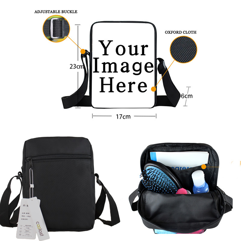 Blue Fire Snake / Chinese Dragon Messenger Bag Women Crossbody Bag Ladies Shoulder Bags for Travel Girls Satchel Bookbag