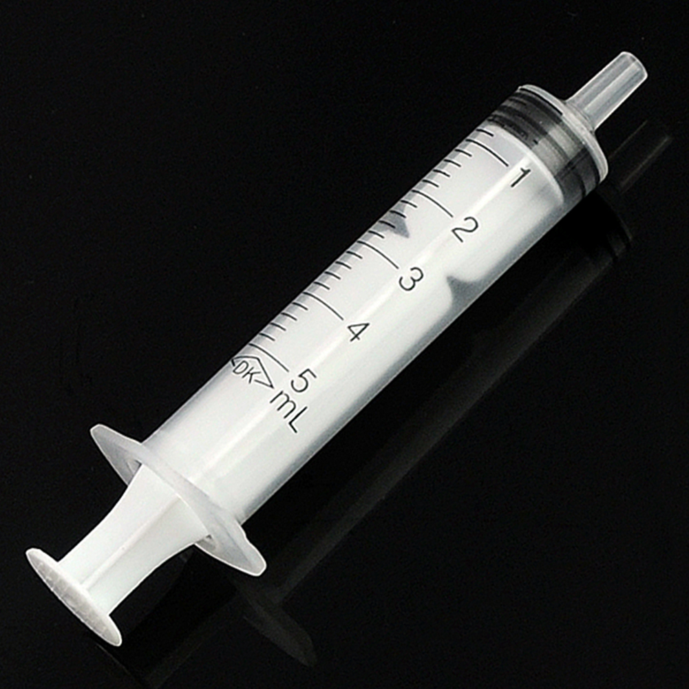 5-100Pcs 1ML 3ML 5ML Small Syringe Without Needles Analyze Disposable Nutrient Plastic Syring Injectors Ink Pets Feeding Tool