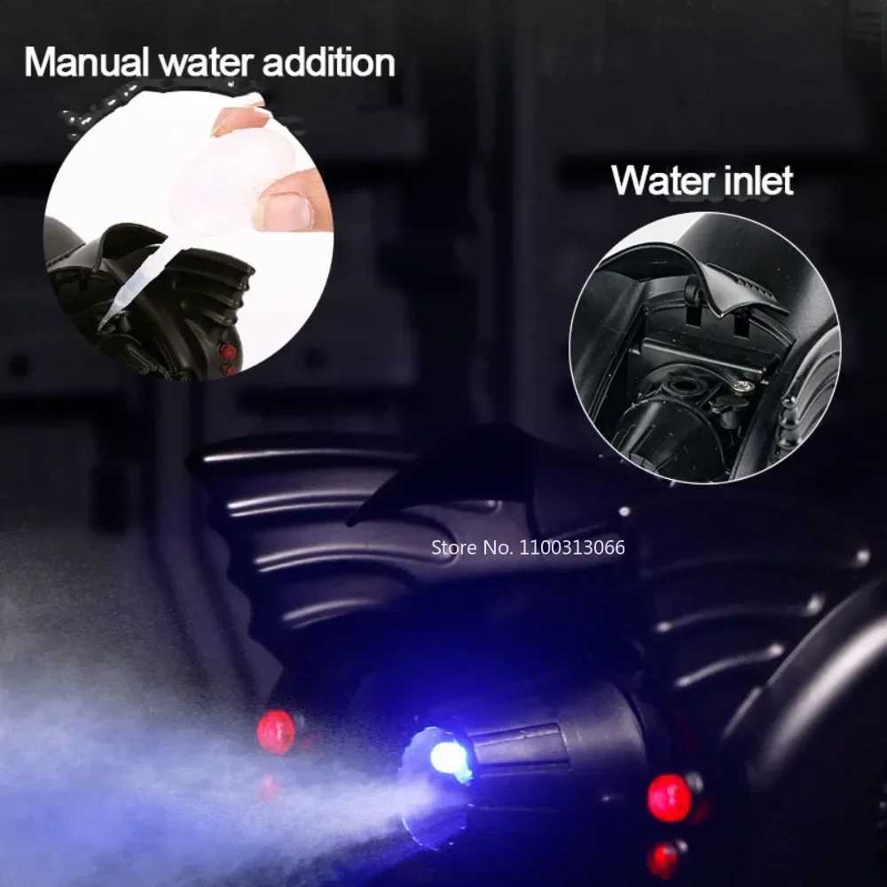 1/24 1989 Batmobile Alloy Car Model Simulation Metal Diecast Toys Vehicle Model with Light Sound Super Sport Car for Boys GiftsXJ241109