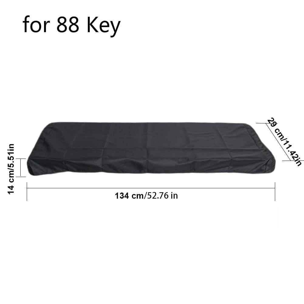 Foldable 61 Keys / 88 Keys Electronic Piano Cover Digital Electric Organ Keyboard Instruments Dustproof Protector Cover