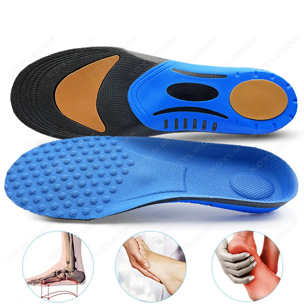 Insoles For Feet Orthopedic Valgus Insoles Templates Flat Foot Arch Running Arch Support Shoes Accessories Insert Men Women 240329