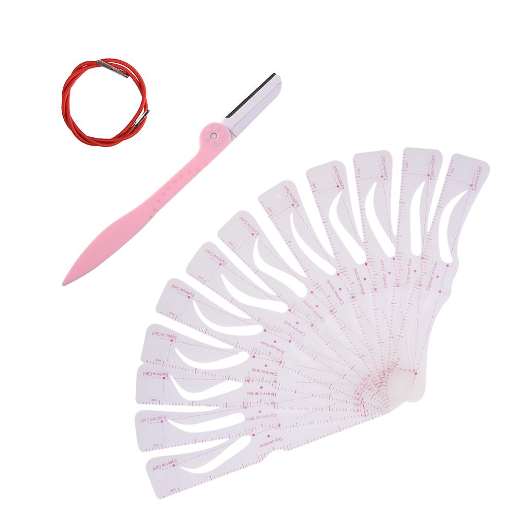 aa Styles Stencil Grooming Eyebrow Kit Makeup Tools DIY Beauty Template For Women Accessories