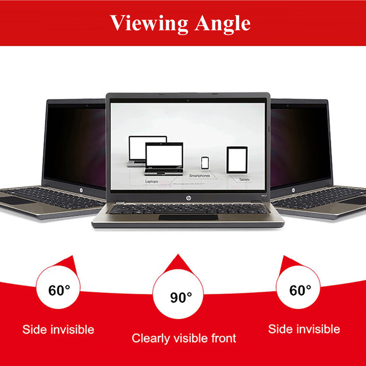 23.0 Inch(Diagonal) Privacy Filter Screen Protector Film for Widescreen Desktop Monitors 16:9 Ratio
