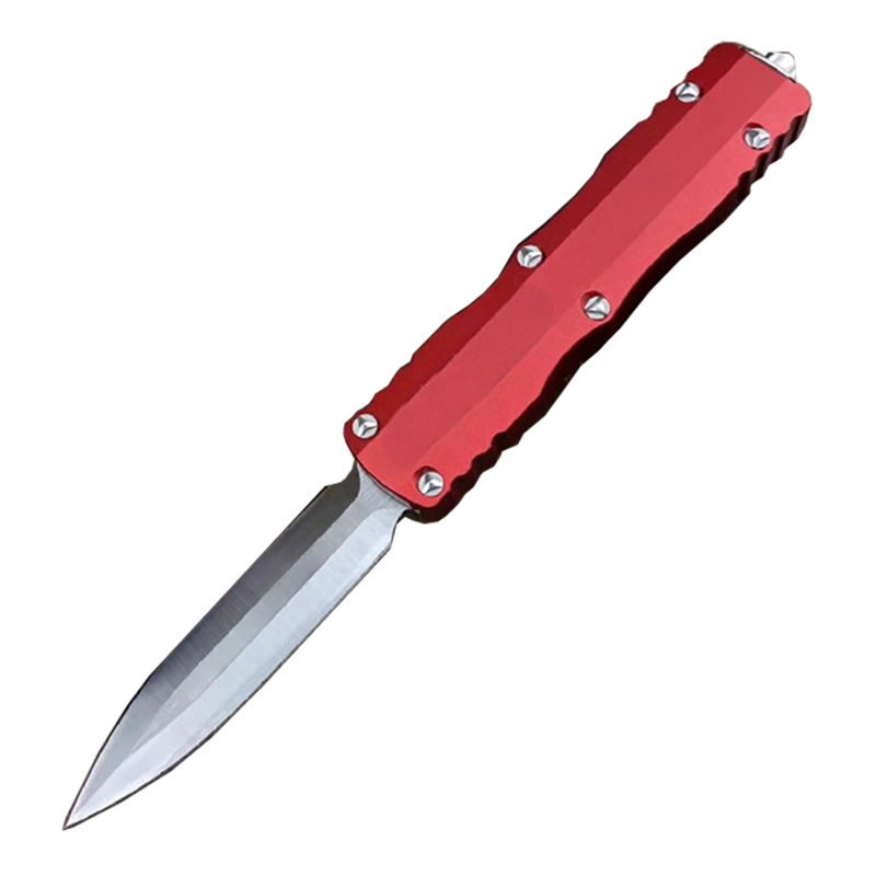 High End Tactical Knife D2 Satin ction Blade CNC Aviation Aluminum Handle Outdoor Camping Hiking EDC Pocket Knives with Retail Box
