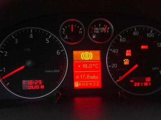 For audi a6 c5 LCD Display A3 S3 S4 S6 VDO display for Audi VDO LCD cluster in stock now digital dashboard pixel repair
