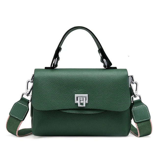 Genuine Leather Top-Handle For Women Stylish Envelope Bags Shoulder Handbag Female Small Crossbody Commuter Bag Zipper Style Check BagVoyage