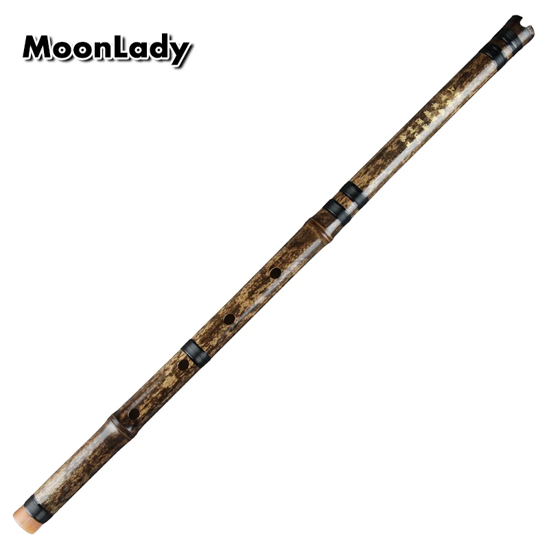 Shakuhachi 54cm Vertical Flute D Key Shakuhachi 5 Holes Wooden Musical Instruments New Arrival Bamboo Flute Woodwind Instrument