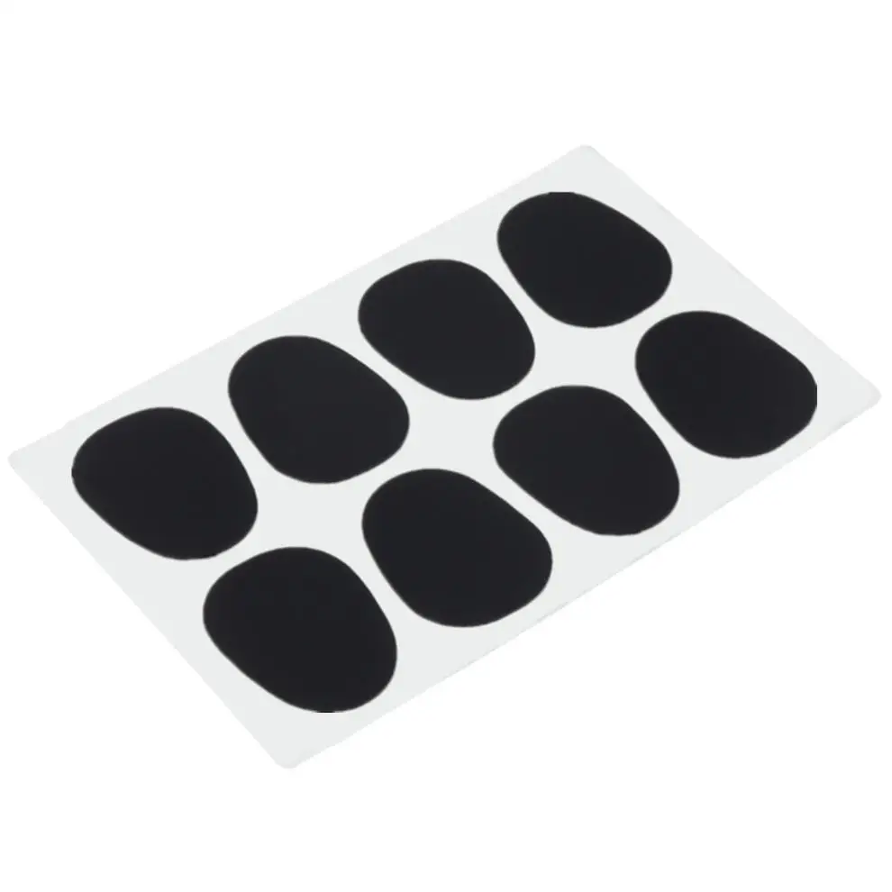 8pcs / 16pcs Silicone Saxophone Mouthpiece Cushions 0.5mm / 0.8mm for Alto Tenor Saxophone / Clarinet Mouthpiece Patches Pads