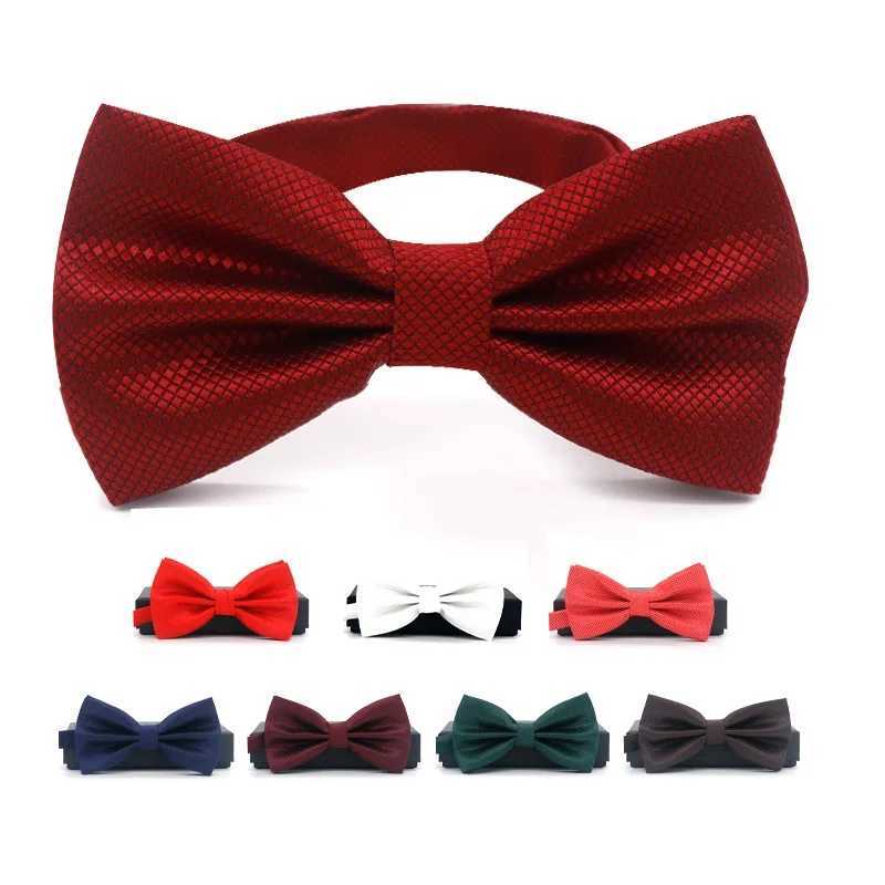 Boy Child Bow Wedding Mens Butterfly Tie Bowties for Elegant Man Bowtie LD04X241109